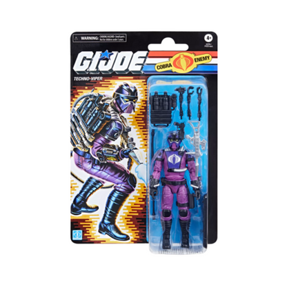 Techno-Viper G.I. Joe Classified Series Retro Cardback