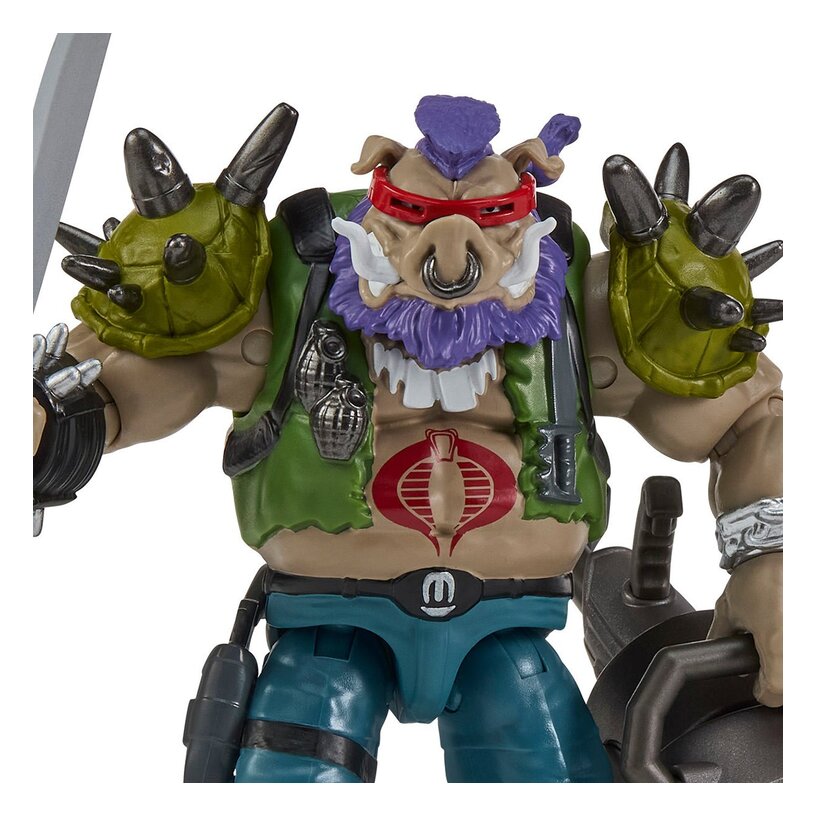 Teenage Mutant Ninja Turtles X G.I. Joe Bebop X Ripper Action Figure