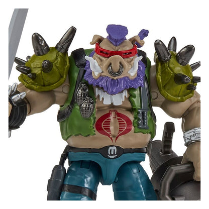 Teenage Mutant Ninja Turtles X G.I. Joe Bebop X Ripper Action Figure