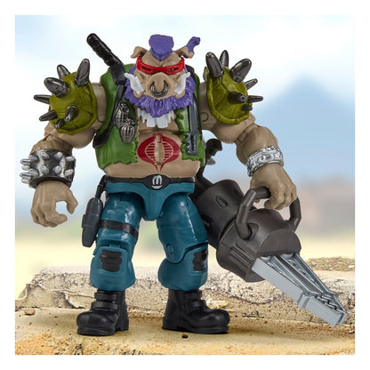 Teenage Mutant Ninja Turtles X G.I. Joe Bebop X Ripper Action Figure