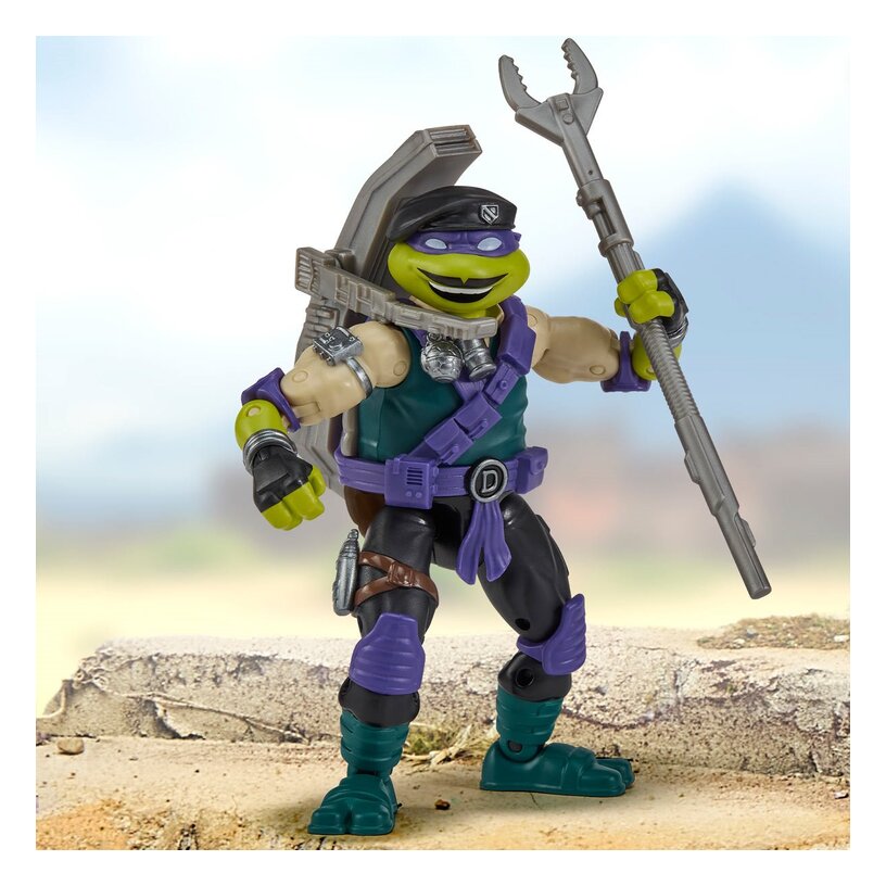Teenage Mutant Ninja Turtles X G.I. Joe Donnie X Dial-Tone Action Figure