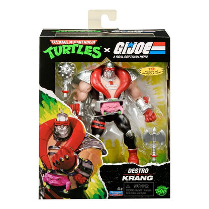 Teenage Mutant Ninja Turtles X G.I. Joe Krang Droid X Destro Action Figure