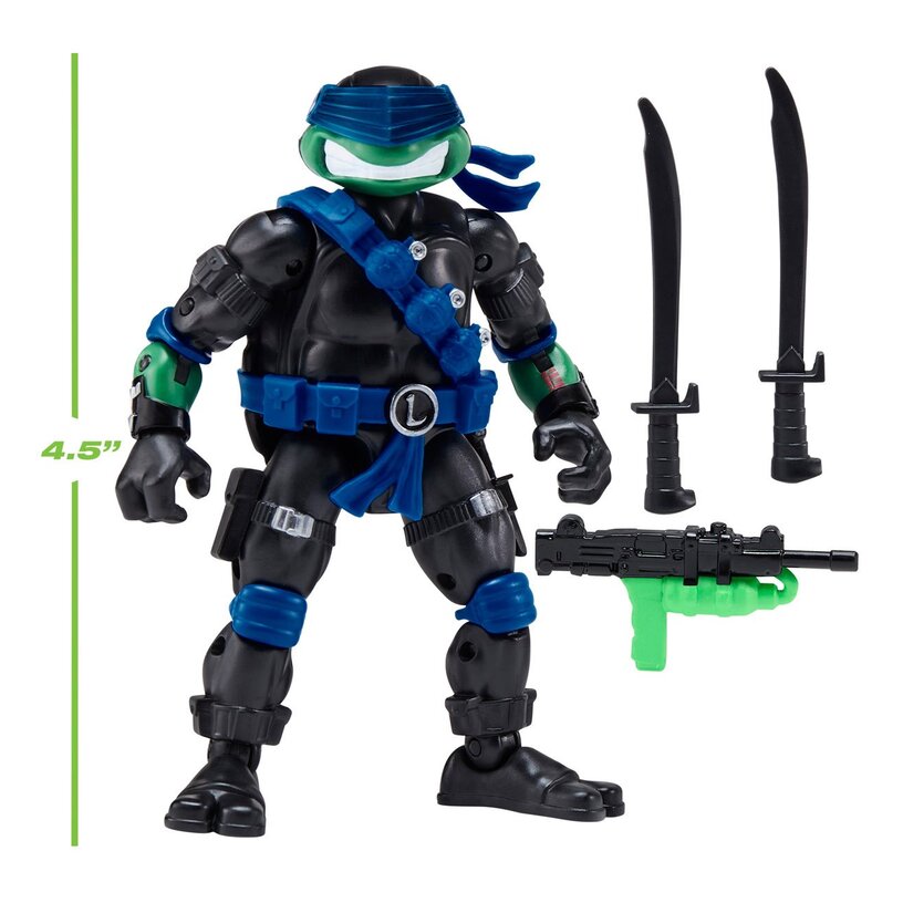 Teenage Mutant Ninja Turtles X G.I. Joe Leonardo X Snake Eyes Action Figure