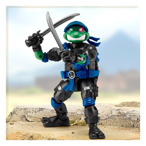 Teenage Mutant Ninja Turtles X G.I. Joe Leonardo X Snake Eyes Action Figure