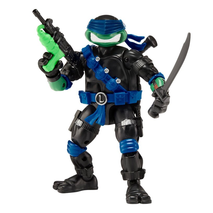 Teenage Mutant Ninja Turtles X G.I. Joe Leonardo X Snake Eyes Action Figure