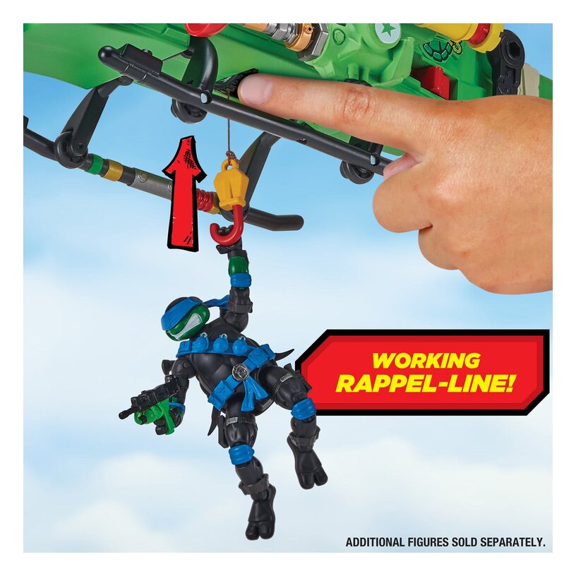 Teenage Mutant Ninja Turtles X G.I. Joe Mobile Strike Force Assault Copter