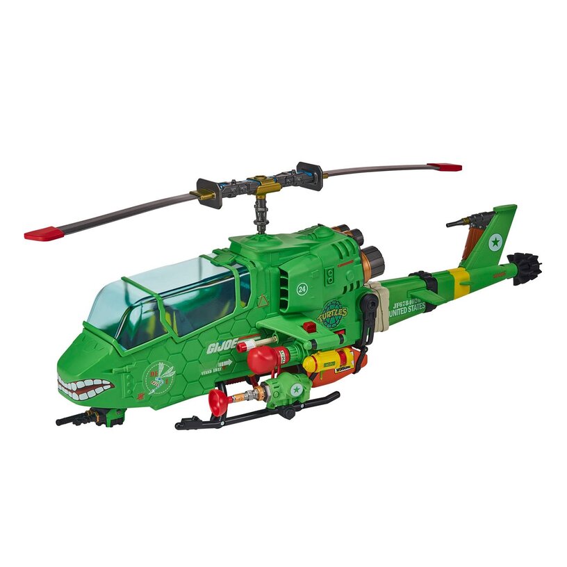 Teenage Mutant Ninja Turtles X G.I. Joe Mobile Strike Force Assault Copter