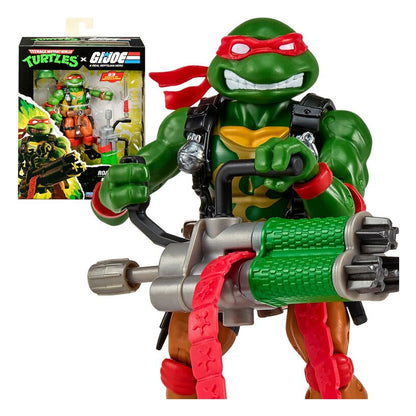 Teenage Mutant Ninja Turtles X G.I. Joe Raphael X Roadblock Action Figure