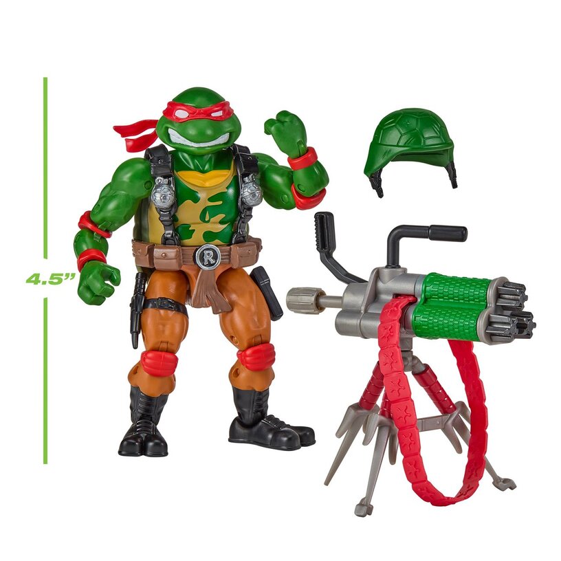 Teenage Mutant Ninja Turtles X G.I. Joe Raphael X Roadblock Action Figure
