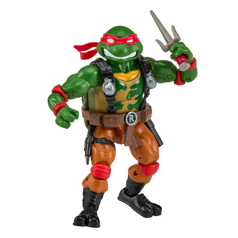 Teenage Mutant Ninja Turtles X G.I. Joe Raphael X Roadblock Action Figure