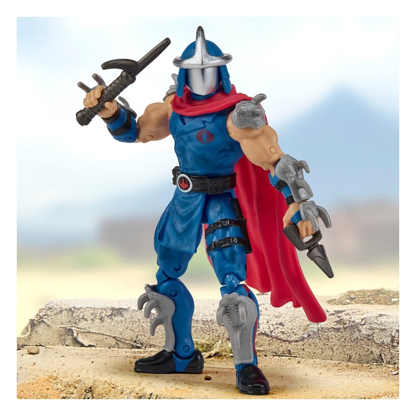 Teenage Mutant Ninja Turtles X G.I. Joe Shredder X Cobra Commander Figure