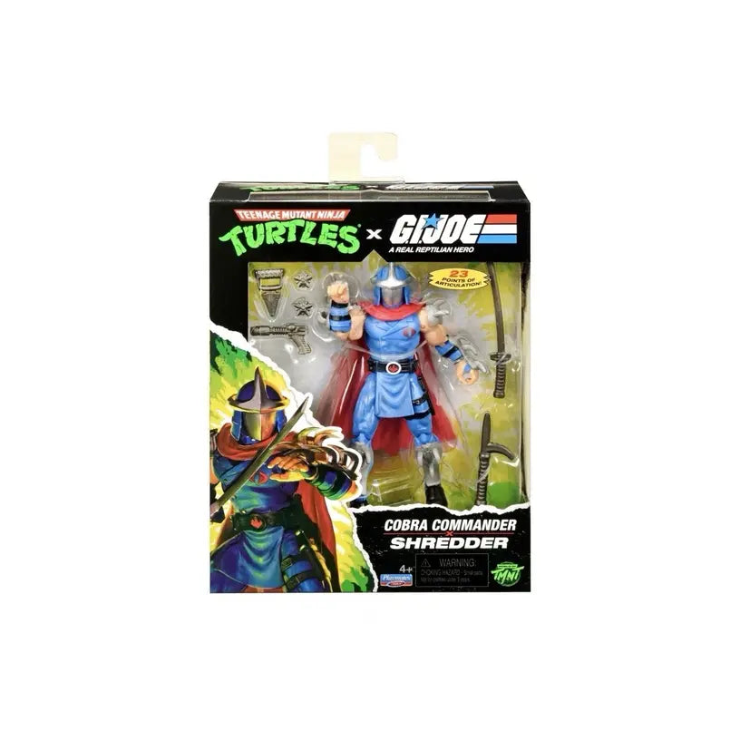 Teenage Mutant Ninja Turtles X G.I. Joe Shredder X Cobra Commander Figure