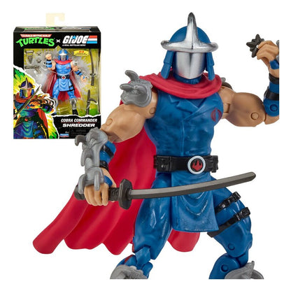 Teenage Mutant Ninja Turtles X G.I. Joe Shredder X Cobra Commander Figure