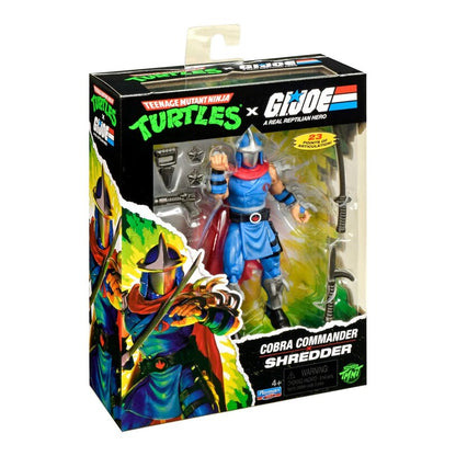 Teenage Mutant Ninja Turtles X G.I. Joe Shredder X Cobra Commander Figure