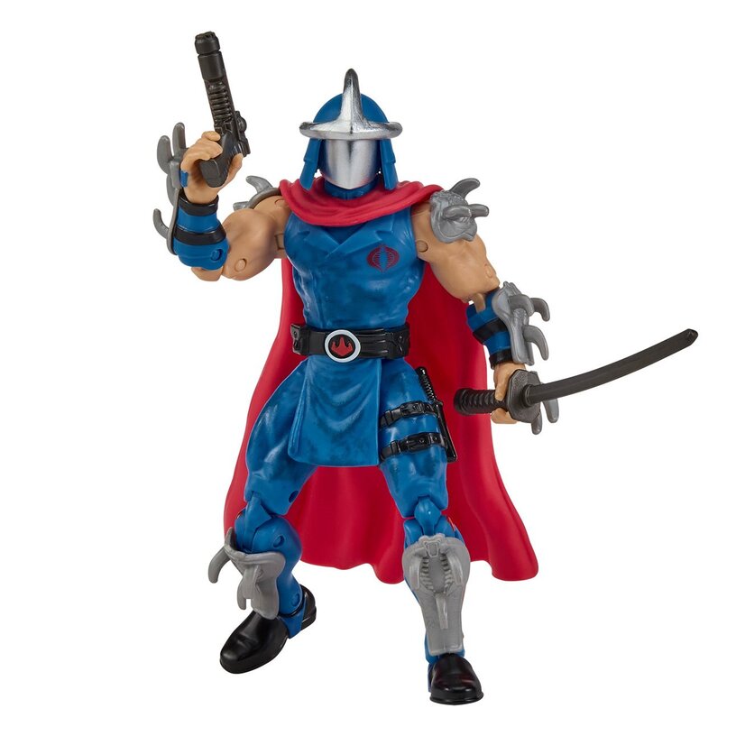 Teenage Mutant Ninja Turtles X G.I. Joe Shredder X Cobra Commander Figure
