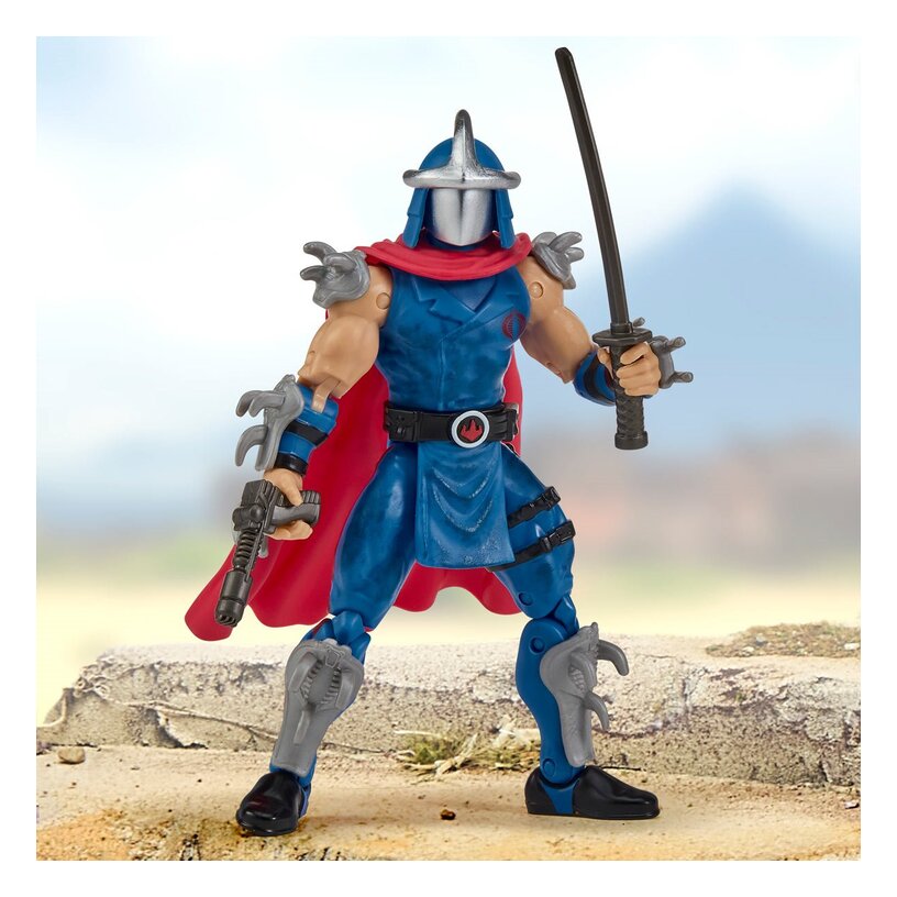 Teenage Mutant Ninja Turtles X G.I. Joe Shredder X Cobra Commander Figure