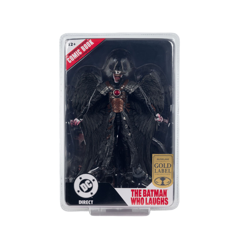 The Batman Who Laughs Gold Label Hawkman #18 Page Punchers 7-Inch Action Figure