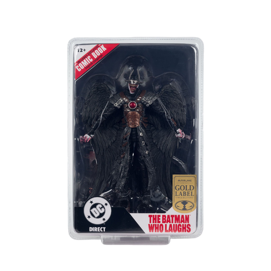 The Batman Who Laughs Gold Label Hawkman #18 Page Punchers 7-Inch Action Figure