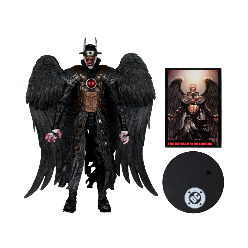 The Batman Who Laughs Gold Label Hawkman #18 Page Punchers 7-Inch Action Figure