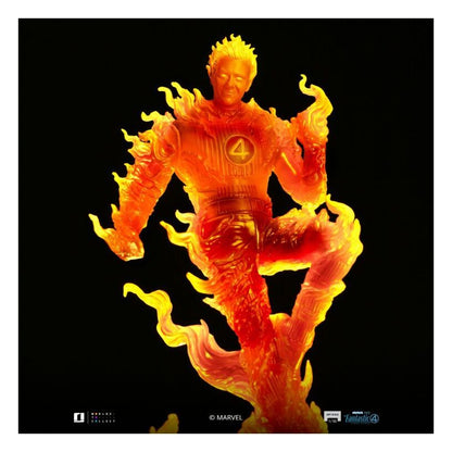 The Fantastic Four: First Steps – Human Torch 1:10 Scale Sta...