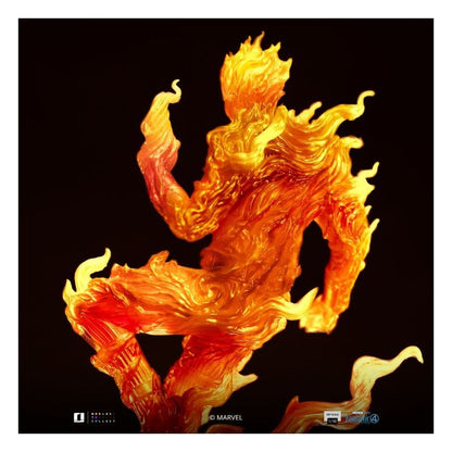 The Fantastic Four: First Steps – Human Torch 1:10 Scale Sta...