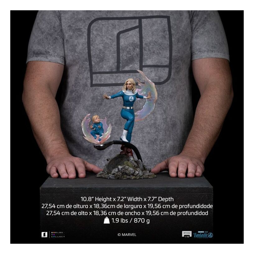 The Fantastic Four: First Steps – Invisible Woman 1:10 Scale...