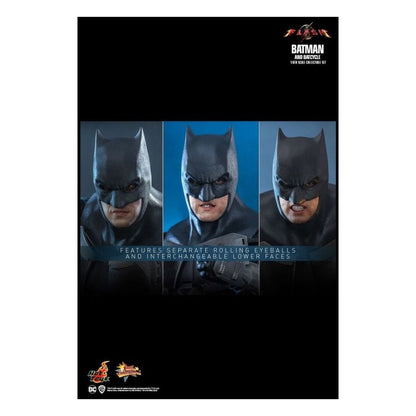 The Flash (2023) – Batman & Batcycle 1:6 Scale Collectable Figure