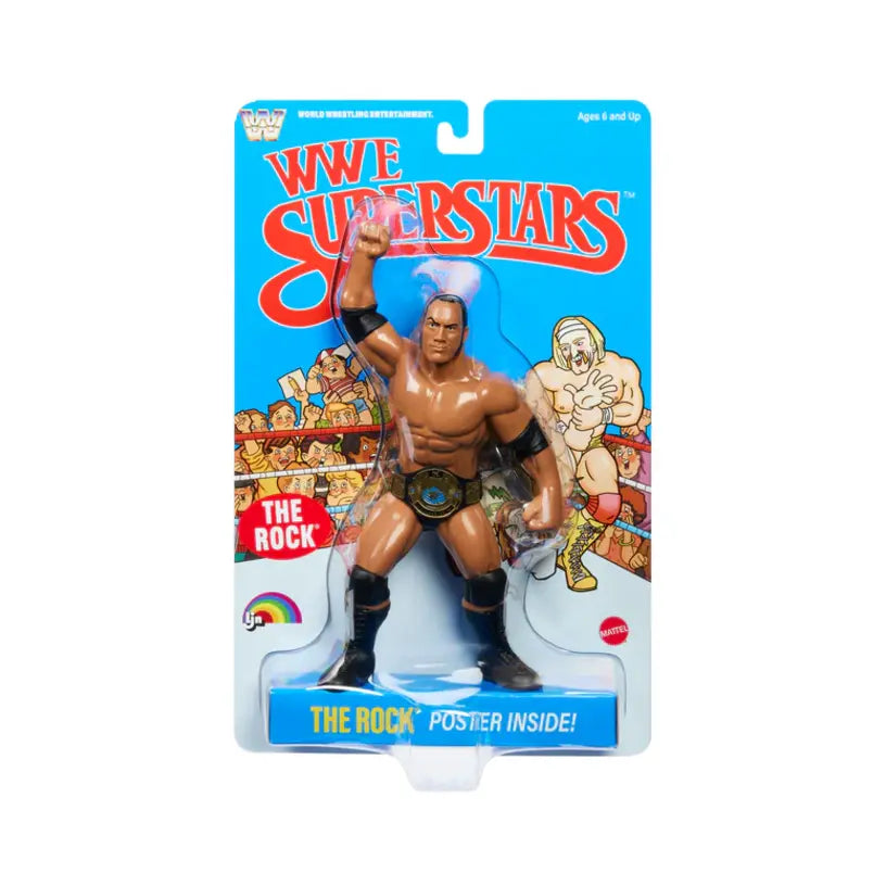 The Rock [Exclusive] 2026 Mattel Ljn Wwe Superstars Series 3