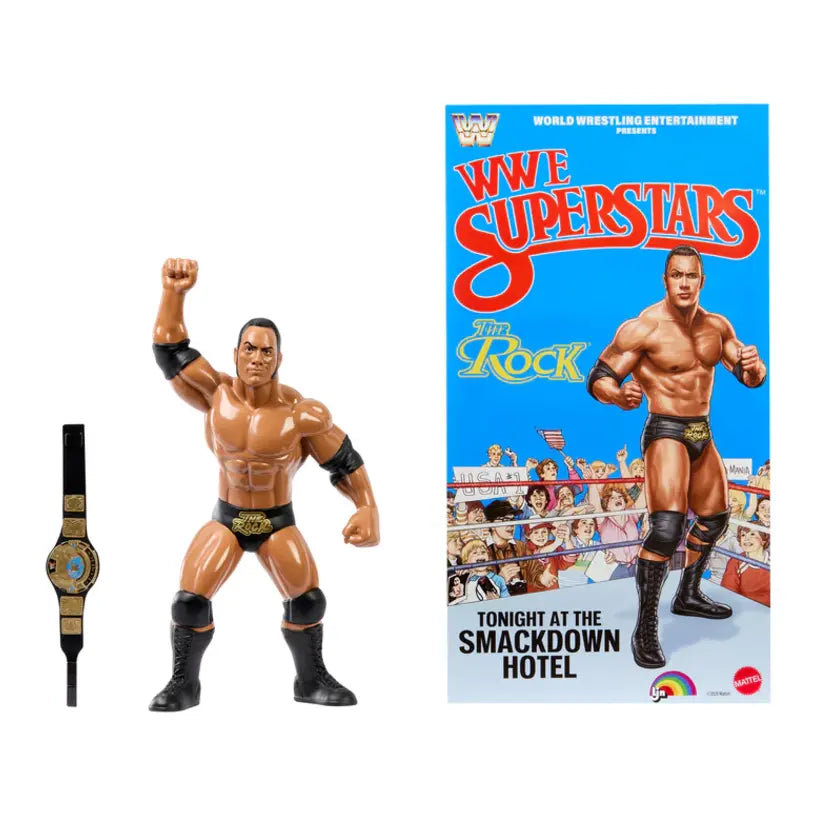 The Rock [Exclusive] 2026 Mattel Ljn Wwe Superstars Series 3