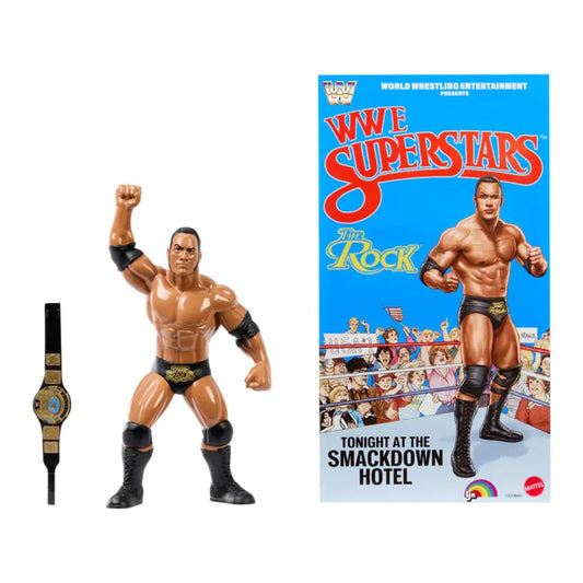 The Rock [Exclusive] 2026 Mattel Ljn Wwe Superstars Series 3