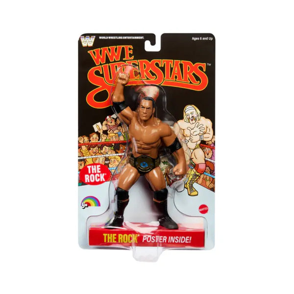 The Rock [Exclusive] Chase 2026 Mattel Ljn Wwe Superstars Series 3