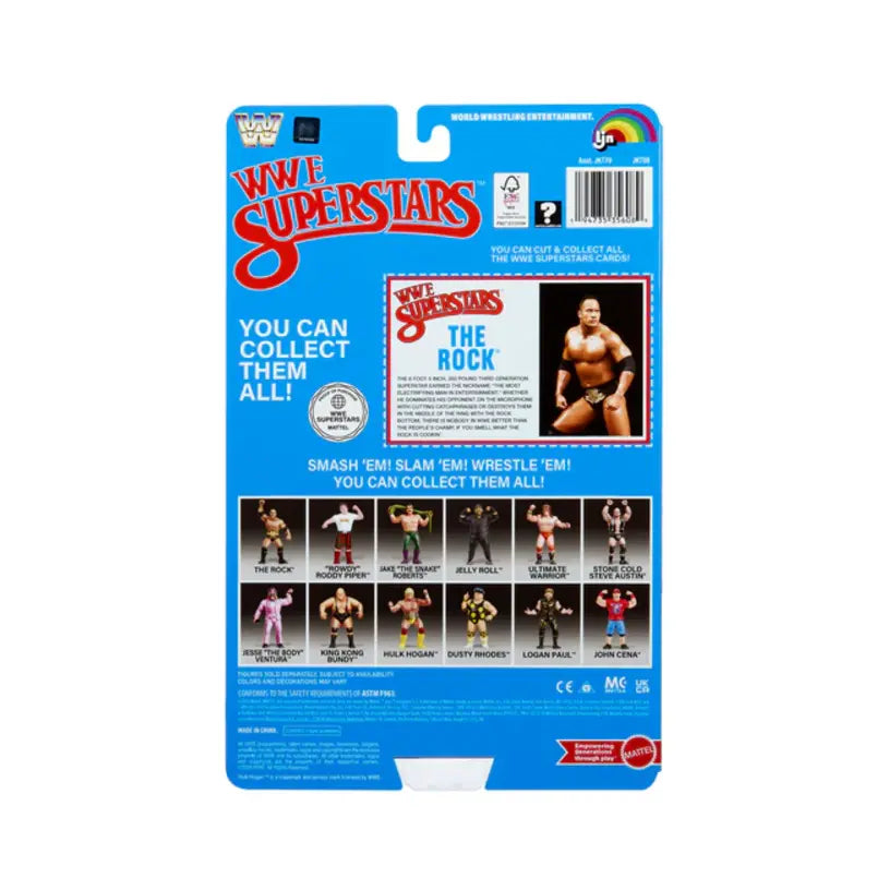 The Rock [Exclusive] Chase 2026 Mattel Ljn Wwe Superstars Series 3