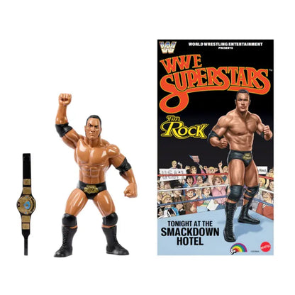The Rock [Exclusive] Chase 2026 Mattel Ljn Wwe Superstars Series 3