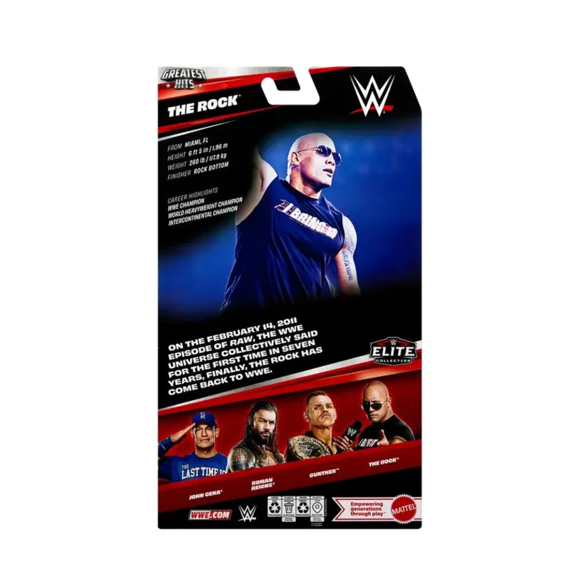 The Rock Wwe Elite Collection Greatest Hits Series 13