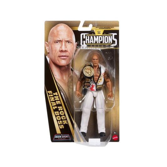 The Rock With People'S Championship Title Wwe Main Event Champions 2026 Wave 7