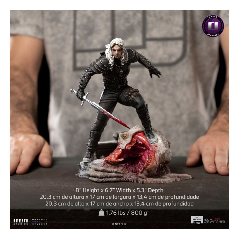 The Witcher(Tv) – Geralt Of Rivia 1:10 Statue