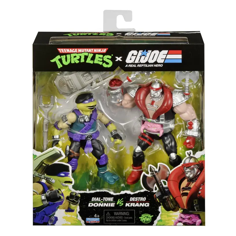 Tmnt X G.I. Joe: Dial-Tone X Donnie Vs. Destro X Krang