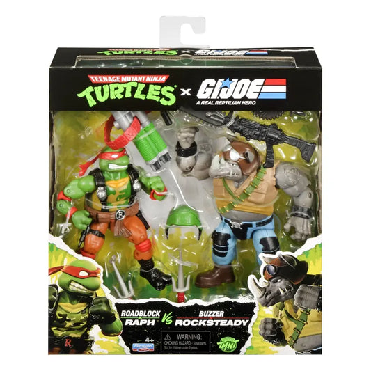 Tmnt X G.I. Joe: Roadblock X Raph Vs. Buzzer X Rocksteady