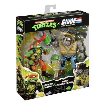 Tmnt X G.I. Joe: Roadblock X Raph Vs. Buzzer X Rocksteady