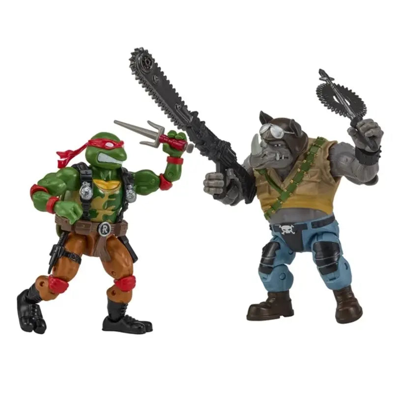 Tmnt X G.I. Joe: Roadblock X Raph Vs. Buzzer X Rocksteady