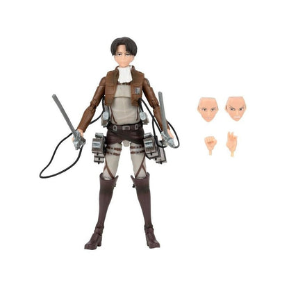 Total Anime Attack On Titan Levi Ackerman 6.5 Inch Scale Action Figure