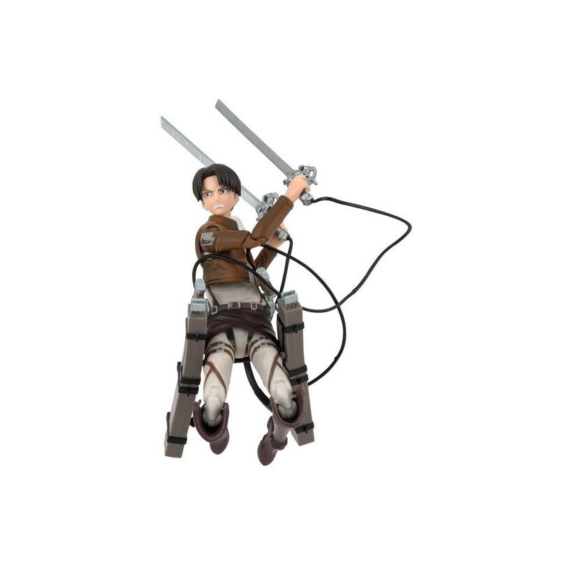 Total Anime Attack On Titan Levi Ackerman 6.5 Inch Scale Action Figure