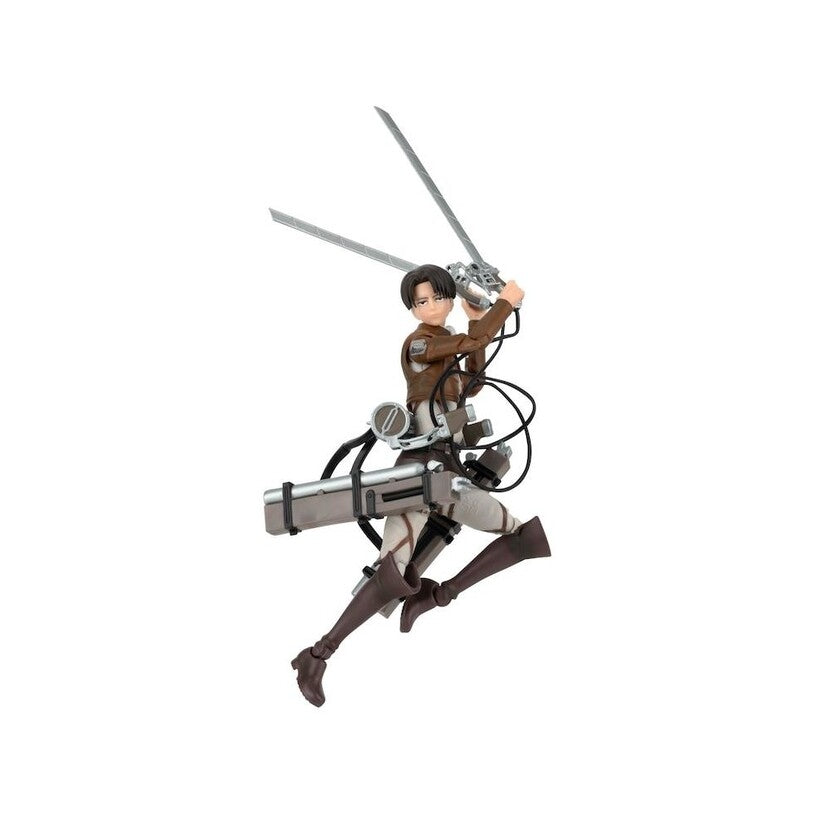 Total Anime Attack On Titan Levi Ackerman 6.5 Inch Scale Action Figure
