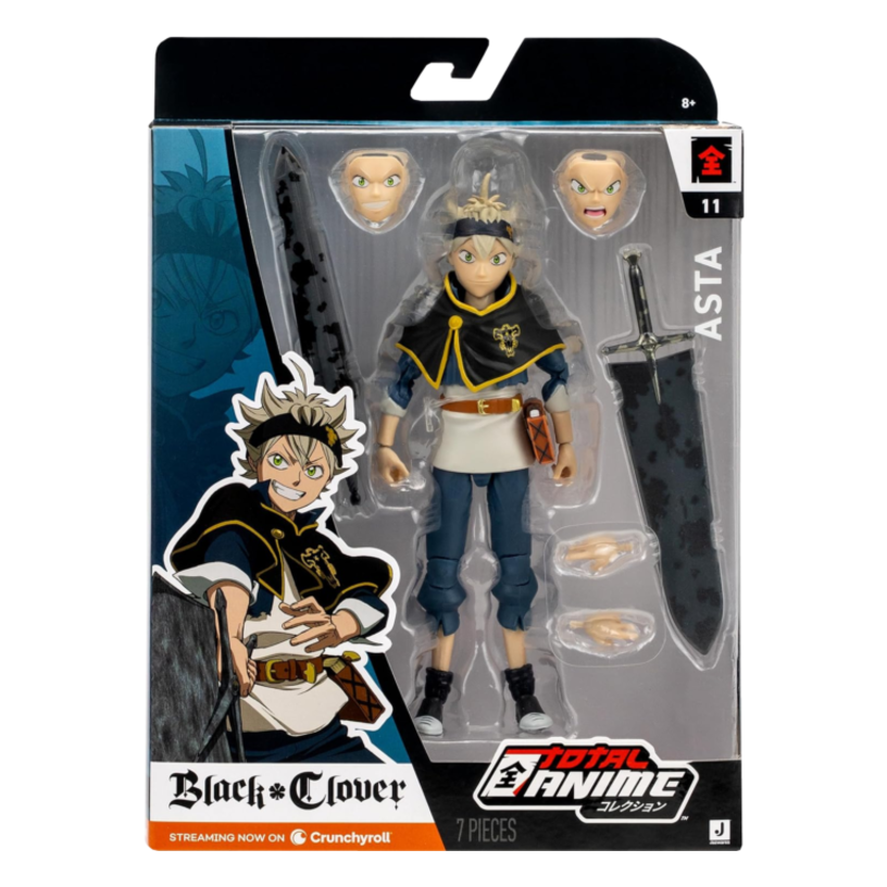 Total Anime Black Clover - Asta 6.5 Inch Scale Action Figure