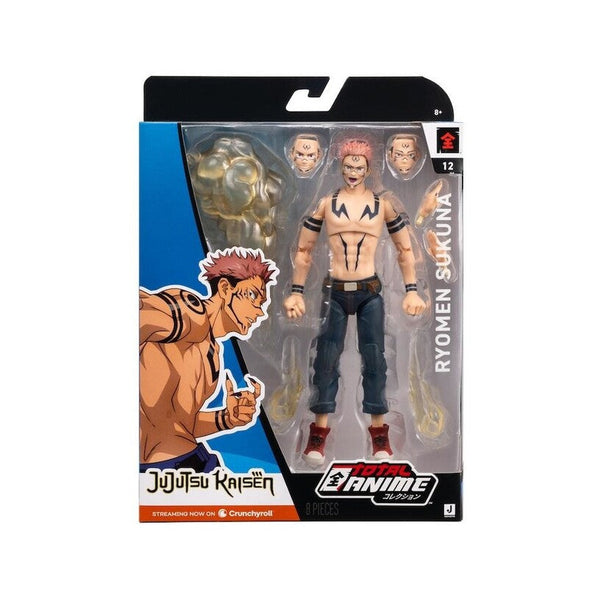 Total Anime Jujutsu Kaisen Ryomen Sukuna 6.5 Inch Scale Action Figure