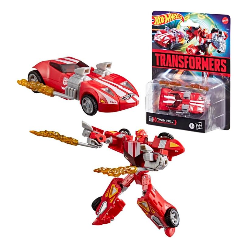 Transformers Collaborative Hot Wheels(R) X Transformers Red Twin Mill