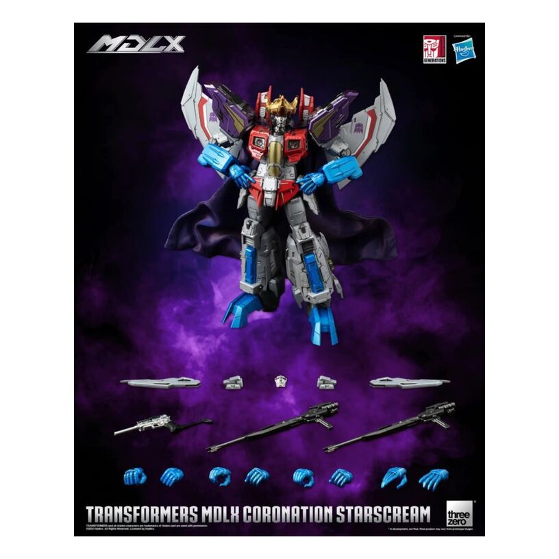 Transformers – Coronation Starscream Mdlx Action Figure