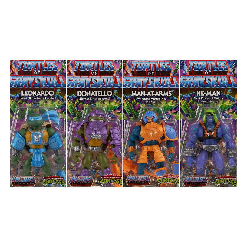 TMNT X MOTU Turtles of Grayskull Origins Masters of the Universe