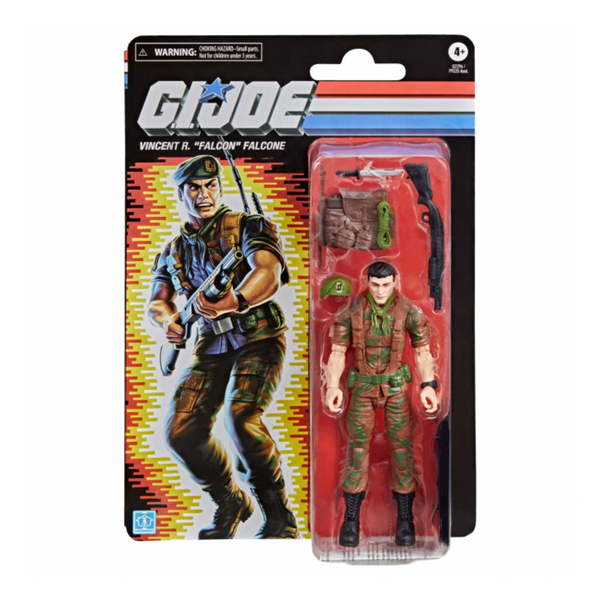 Vincent R. "Falcon" Falcone G.I. Joe Classified Series Retro Cardback