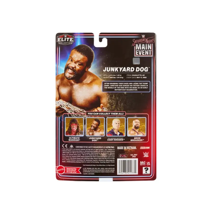 Wwe Elite Junkyard Dog 2026 Saturday Night'S Main Event S2